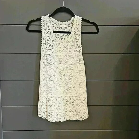 American  Eagle Flowly Lace Tank - Picture 3 of 6